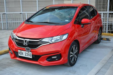 SAN JUAN, PH - MAR 13 - Honda, 13 Mart 2023 'te San Juan, Filipinler' de bir araya geldi. Gerçek formda ekip Filipinler 'de bir araba kulübü grubudur..