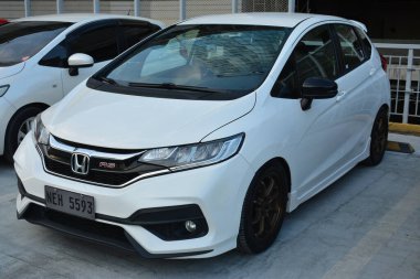 SAN JUAN, PH - MAR 13 - Honda, 13 Mart 2023 'te San Juan, Filipinler' de bir araya geldi. Gerçek formda ekip Filipinler 'de bir araba kulübü grubudur..