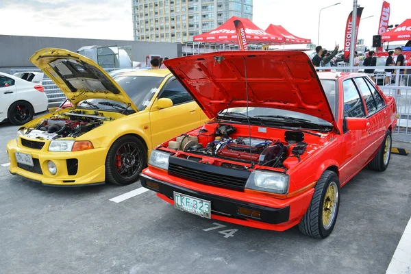 San Juan Febrero Mitsubishi Lancer East Side Collective Car Meet — Foto de Stock