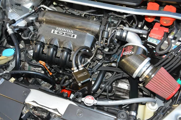 San Juan Feb Honda City Engine East Side Collective Car — Stock Photo, Image