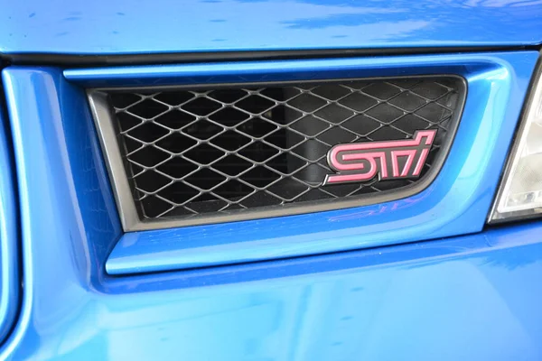 Pasay Mar Jdm Metro Fuarı Nda Subaru Sti Impreza Metali — Stok fotoğraf