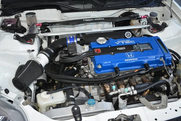 Pasay Mar Honda Civic Engine Jdm Underground Car Show March —  Fotos de Stock