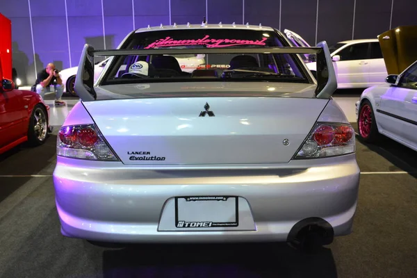 Pasay Mar Mitsubishi Lancer Evolution Jdm Underground Car Show Στις — Φωτογραφία Αρχείου