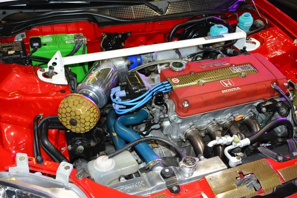 Pasay Mar Гражданский Двигатель Honda Автосалоне Jaguar Land Rover Марта — стоковое фото