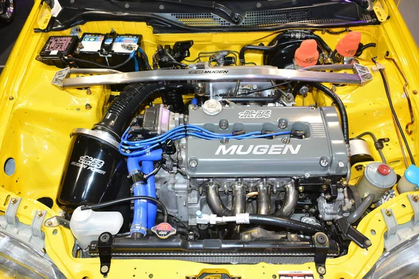 Pasay Mar Honda Civic Mugen Engine Jdm Underground Autoshow Maart — Stockfoto