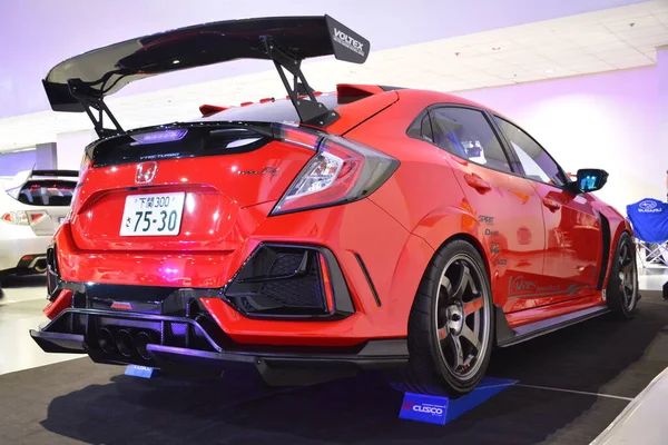 stock image PASAY, PH - MAR 4 - Honda civic type r at JDM Underground car show on March 4, 2023 in Pasay, Philippines. JDM Underground is a car show event in Philippines.