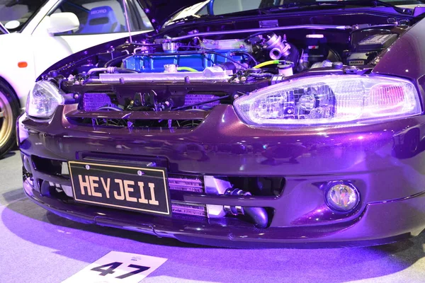 Pasay Mar Mitsubishi Lancer Evolution Jdm Underground Car Show Den — Stockfoto