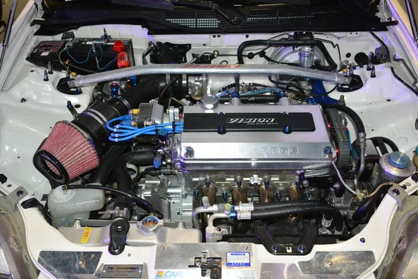 Pasay Mar Honda Civic Motor Auf Der Jdm Underground Autoshow — Stockfoto
