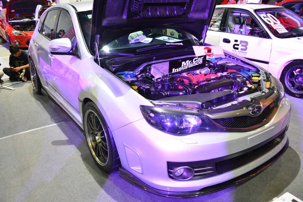 Pasay Mar Subaru Impreza Wrx Στην Έκθεση Αυτοκινήτων Jdm Underground — Φωτογραφία Αρχείου