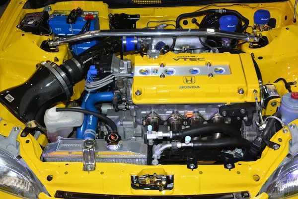 Pasay Mar Honda Civic Mugen Engine Jdm Underground Car Show — Stock Photo, Image