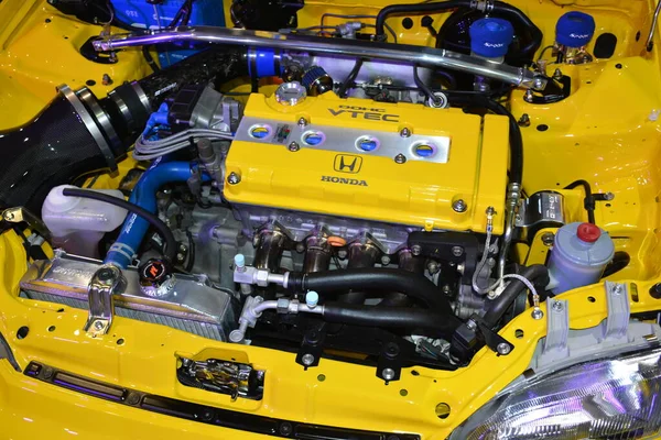 Pasay Mar Honda Civic Mugen Engine Jdm Underground Car Show —  Fotos de Stock