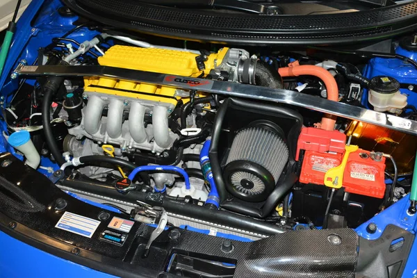 Pasay Mar Honda Crz Motor Jdm Underground Autoshow Maart 2023 — Stockfoto