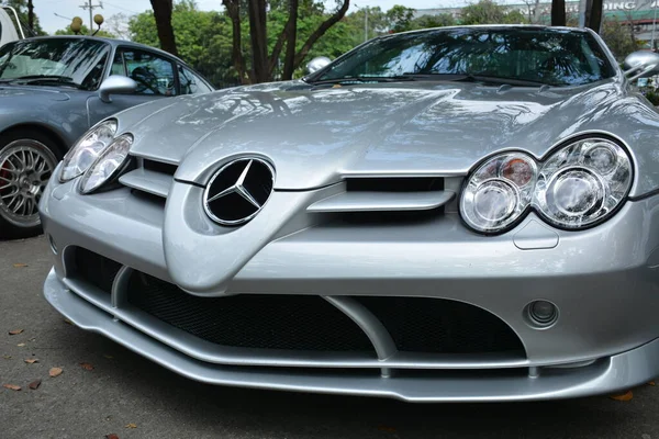 Paranaque Mar Mercedes Benz Slr Mclaren Sneaky Mods Car Meet — Stock Photo, Image