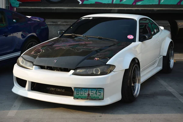 Paranaque Mar Nissan Silvia Voiture Sneaky Mods Rencontrent Mars 2023 — Photo