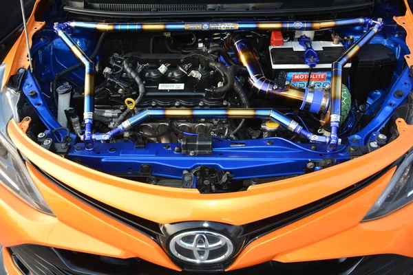 Paranaque Mar Toyota Vios Motore Sneaky Mods Auto Incontrano Marzo — Foto Stock