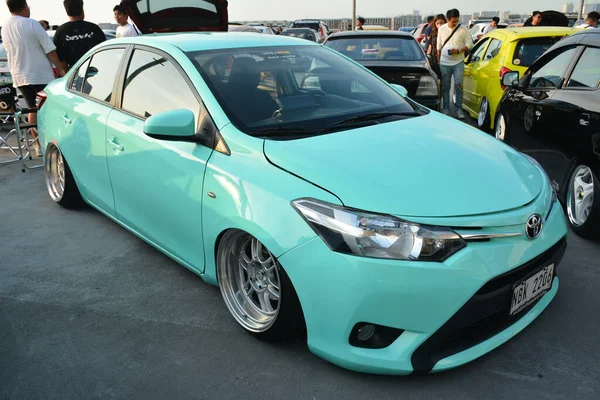 Paranaque Mar Toyota Vios Sneaky Mods Car Meet Marzo 2023 — Foto Stock
