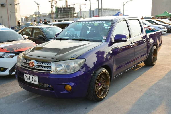 Paranaque Mar Toyota Hilux Pick Sneaky Mods Car Meet Marzo — Foto Stock