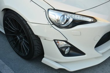 PARANAQUE, PH - MAR 18 - Toyota 86 Veloce 'de 18 Mart 2023' te Paranaque, Filipinler 'de buluşacak. Veloce, Filipinler 'de bir otomobil kulübü..