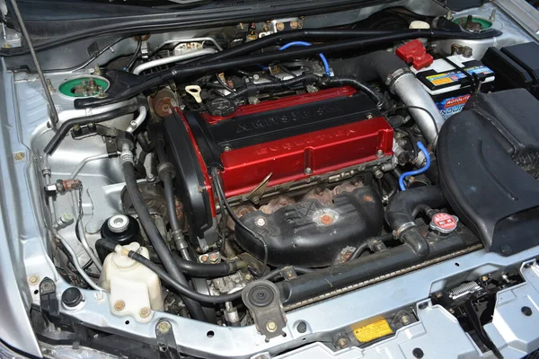 Paranaque Mar Mitsubishi Lancer Evolution Engine Veloce Car Meet March —  Fotos de Stock