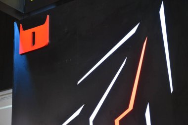 Pasay, PH - 25 Mart - Pirelli Diablo Loca tabelası 25 Mart 2023 tarihinde Pasay, Filipinler 'de gerçekleştirildi. Inside Racing, Filipinler 'de bir motosiklet yarışması..