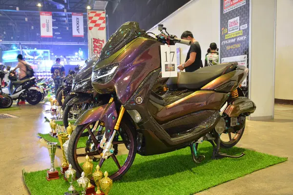 Pasay Mar Yamaha Motorkerékpár Fesztivál Racing Bike Március 2023 Pasay — Stock Fotó