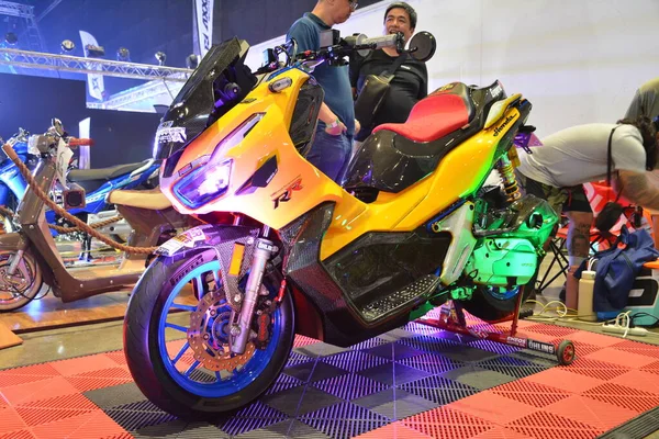 Pasay Mar 2023年3月25日在菲律宾帕萨伊举行的Honda Rr摩托车内燃节 内赛是在菲律宾举行的摩托车表演 — 图库照片