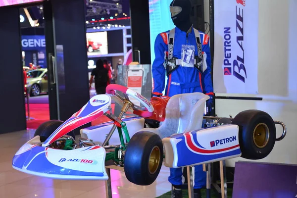 Пастер Апр Race Kart Manila International Auto Show Квітня 2023 — стокове фото