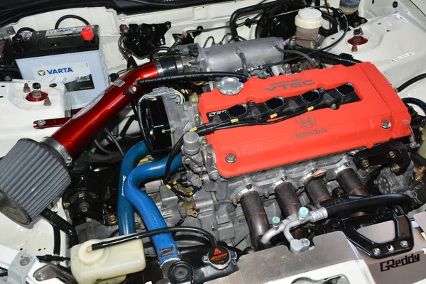Паранакуэ Мая Гражданский Двигатель Honda Шестом Дне Хонды Мая 2023 — стоковое фото