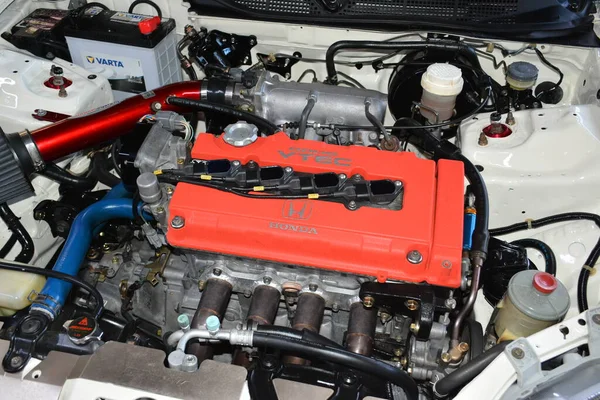 Паранакуэ Мая Гражданский Двигатель Honda Шестом Дне Хонды Мая 2023 — стоковое фото