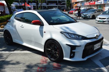 Pasay, PH - 6 Mayıs - Toyota yaris gazoo yarışı 6 Mayıs 2023 tarihinde Pasay, Filipinler 'de. Toyota Grubu 20, Filipinler 'de düzenlenen bir otomobil yarışması..