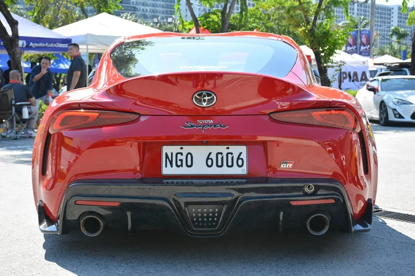 stock image PASAY, PH - MAY 6 - Toyota supra gazoo racing at Toyota group 20 on May 6, 2023 in Pasay, Philippines. Toyota group 20 is a car meet event held in Philippines.