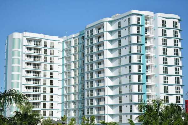 ПАСИ, ПХ - 6 мая 2023 года в Пасае, Филиппины. Six Senses - это кондоминиум, разработанный компанией Federal Land на Филиппинах.