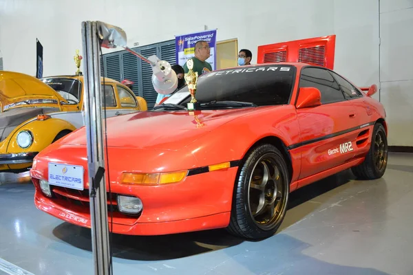 stock image PASAY, PH - MAY 21 - Toyota mr2 at Trans Sport Show on May 21, 2023 in Pasay, Philippines. Trans Sport Show is a annual aftermarket car show event in Philippines.