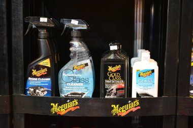 Pasay, PH - 21 Mayıs - Meguiars Trans Sport Show 'da 21 Mayıs 2023 tarihinde Pasay, Filipinler' de. Trans Sport Show, Filipinler 'de düzenlenen yıllık bir pazarlama sonrası araba fuarıdır..