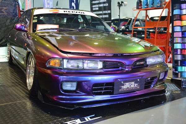 Pasay May Mitsubishi Galant Στο Trans Sport Show Στις Μαΐου — Φωτογραφία Αρχείου