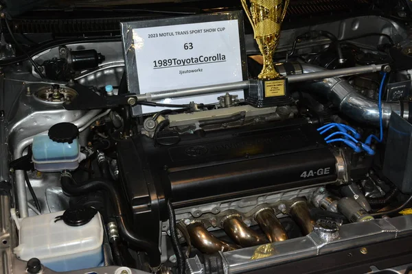 Pasay Mai Toyota Corolla Motor Auf Der Trans Sport Show — Stockfoto