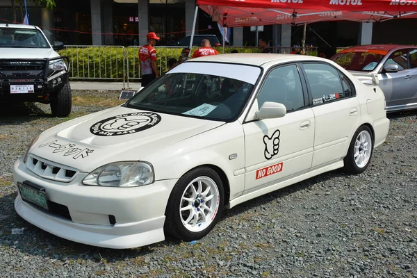 Quezon City May Honda Civic Bumper Bumper Car Show May — Stock Fotó