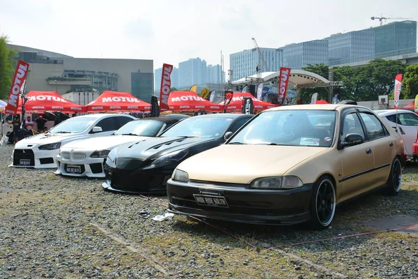 Quezon City Mayo Honda Civic Bumper Bumper Car Show Mayo —  Fotos de Stock