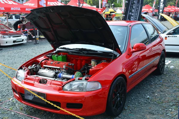 Quezon City Mai Honda Civic Auf Der Autoshow Bumper Mai — Stockfoto