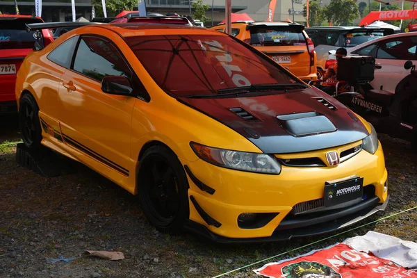 Quezon City Mei Honda Civic Bumper Bumper Autoshow Mei 2023 — Stockfoto