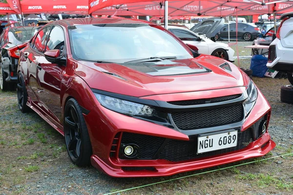 Quezon City Μαΐου Honda Civil Στο Bumper Bumper Car Show — Φωτογραφία Αρχείου