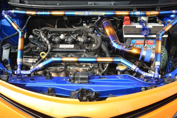 Quezon City Maggio Toyota Vios Engine Bumper Bumper Car Show — Foto Stock