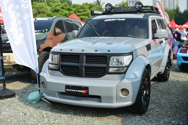 Quezon City Mei Dodge Durango Bumper Bumper Autoshow Mei 2023 — Stockfoto