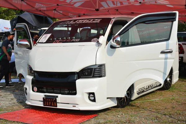 Quezon City Maio Toyota Hiace Bumper Bumper Car Show May — Fotografia de Stock