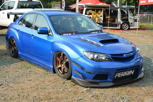 Quezon City Mai Subaru Imponiert Auf Der Autoshow Bumper Mai — Stockfoto