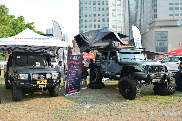 Quezon City Května Jeep Wrangler Autosalonu Bumper Května 2023 Quezon — Stock fotografie
