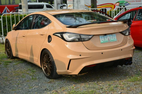 Quezon City Mayo Hyundai Elantra Feria Coches Bumper Bumper Mayo — Foto de Stock