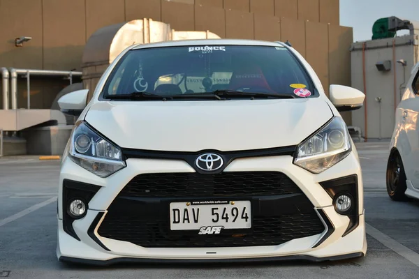 Paranaque Apr Toyota Wigo Letnim Spotkaniu Kultury Wylęgowej Kwietnia 2023 — Zdjęcie stockowe