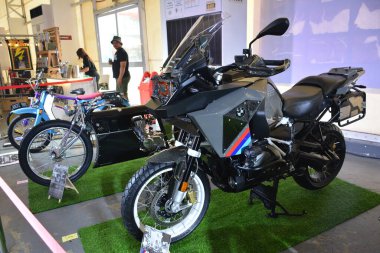 PASIG, PH - 20 Mayıs - 20 Mayıs 2023 Pasig, Filipinler 'de Ride Ph' de motosiklet. Ride Ph, Filipinler 'de düzenlenen bir motosiklet gösterisi..