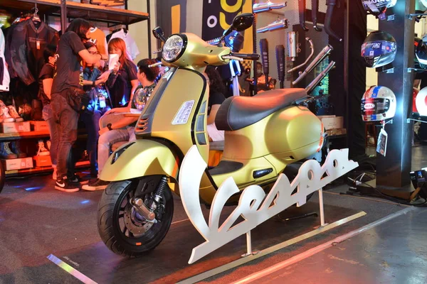 Pasig Május Vespa Piaggio Motorkerékpár Ride 2023 Május Pasig Fülöp — Stock Fotó